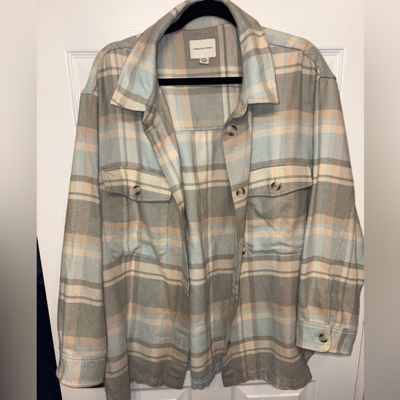 American Eagle Outfitters Jackets & Blazers - American Eagle Flannel Shacket/Jacket